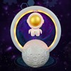 Magnetic Floating Speaker Suspended Spaceman RGB Light Speaker Bluetooth Wireless