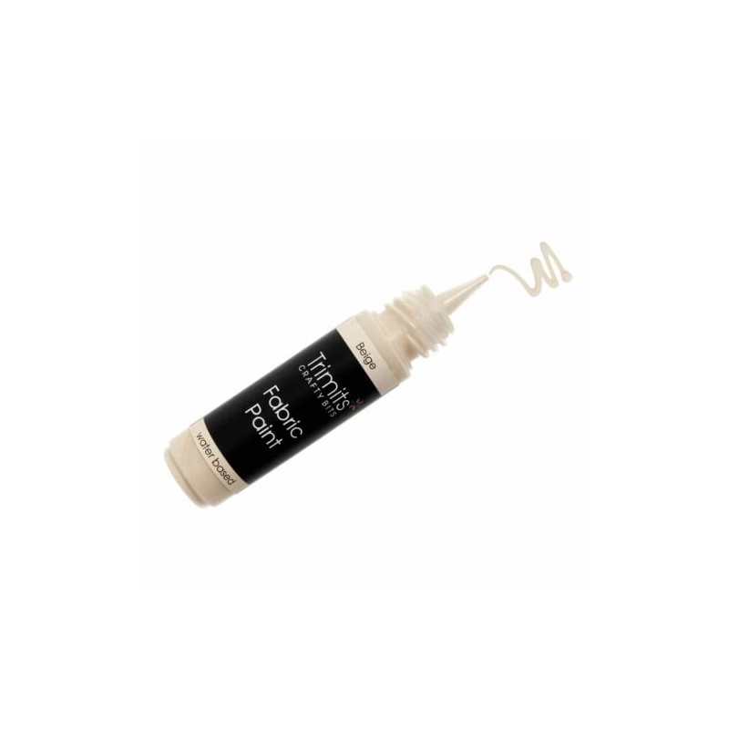 Trimits Fabric Paint Pen, Beige, 20ml