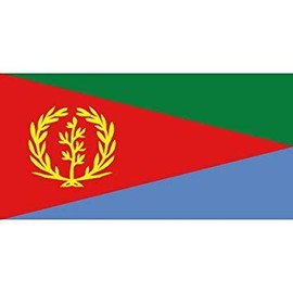 Super Tough Eritrea Banner Flag 3ft x 5ft | Made of Heavyweight & Durable Nylon Material | Patriotic Flag Finished with A Pole Hem