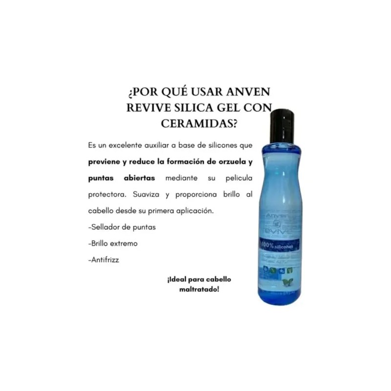 Reparador De Puntas Anven Revive Silica Gel 265ml