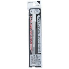 Clover Iron-on Chalk Pen 40×185×11mm White 24-421