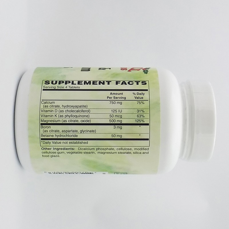 Holly Hill Health Foods, Calcium and Magnesium Citrates, 100 Tablets