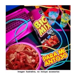 Barcel 5X BIG MIX BARCEL  - SABOR INGLESA LIMÓN (5 Paquetes de 55g c/u)