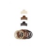 Oz Essentials Claw Clip and Elastic Set - Multi Colour