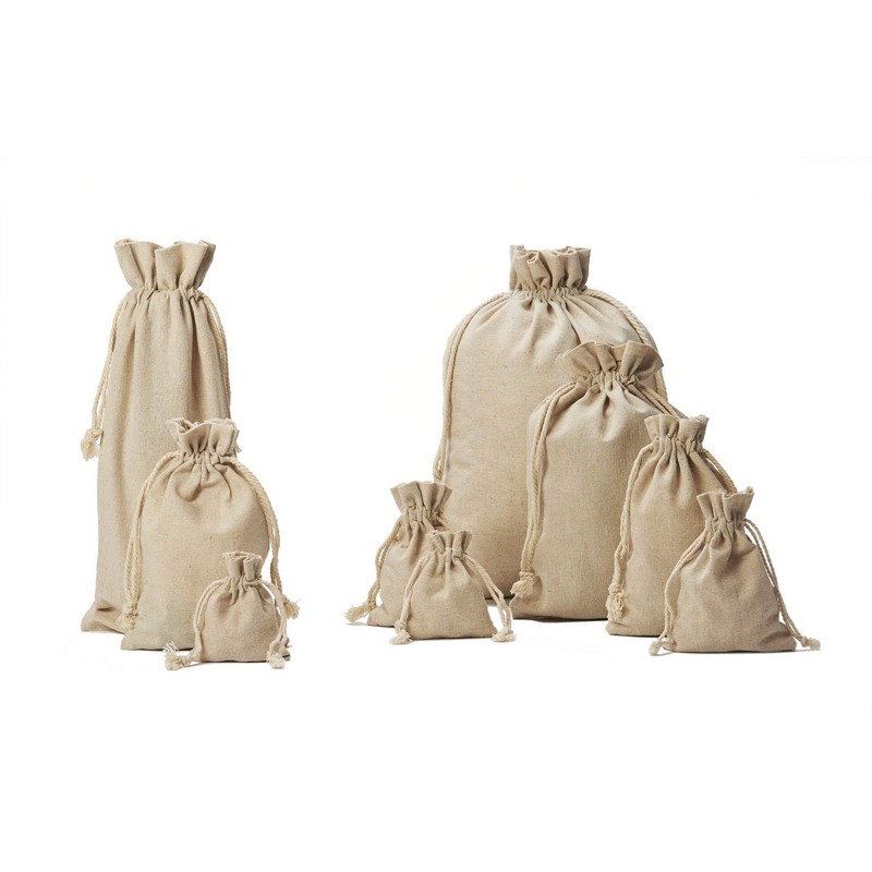 Canvas Bag with Cotton Cord Linen Gift Box