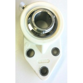 APC Premium SUCTFB205-16 1" Bore Stainless UCFB205-16  w/3-Bolt Thermoplastic Flange