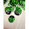 Lady Bug Rock, Get Well Gift, Ladybug Rock, Green Painted