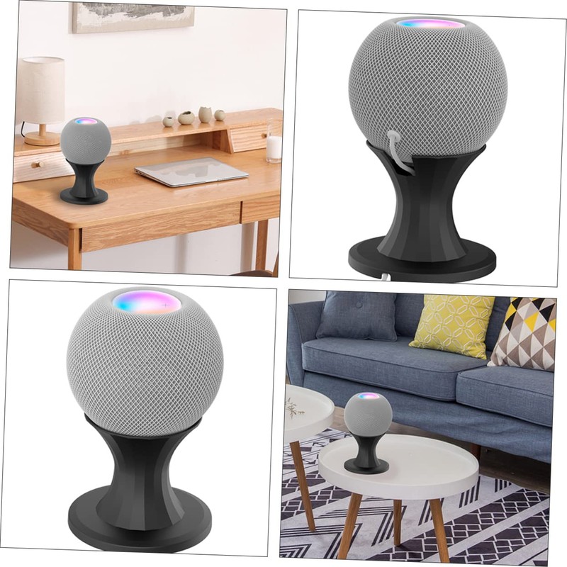 SHINEOFI Speaker Holder Desktop Stand for Speaker Bracket with Cable