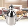 1Pc 0.35L Stainless Steel Olive Oil Dispenser Vinegar Pot Bottle