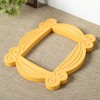 Ieron Iconic Peephole Frame, Yellow Door Frame, Decorative Wall Art