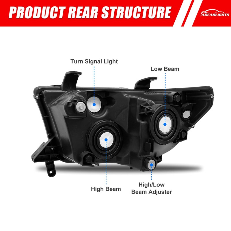 ADCARLIGHTS Compatible with 2007 2008 2009 2010 2011 2012 2013