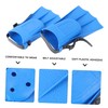 Kisangel 2pcs Swimming Fins Adjustable Diving Flippers Lightweight Snorkeling Training