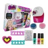 Ipidelo Set Decoración Salón De Uñas Para Niñas Con Secador
