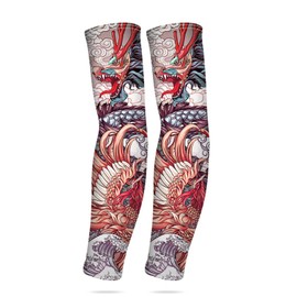 Aresvns UV Sun Protection Compression Arm Sleeves Tattoo Cover Up Cooling Athletic Sports Sleeve for Basketball,Golf Christmas Gift