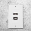 USB Wall Plate, Wall Mounting Wall Plate Panel, Wall Socket