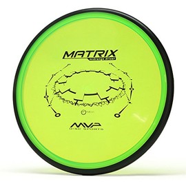 MVP Disc Sports Proton Matrix Precision Overstable 13 Millimeter Midrange Driver Disc Golf - Colors May Vary - 160-169 Grams