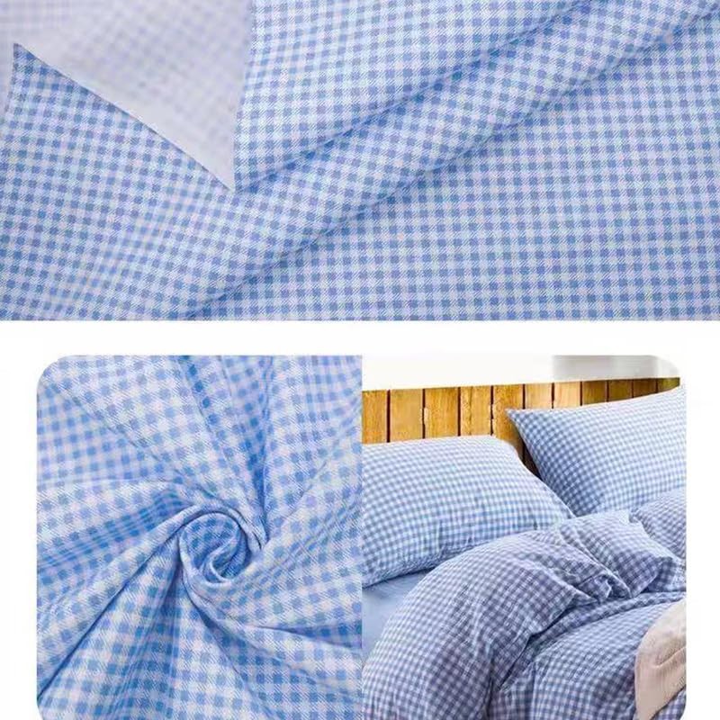 5pcs Red Striped Cotton Fabric Bundle,50 * 50cm Quarter Fabric