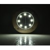 Solar Ground Lights 8 LED Disk Light Solar Powered Outdoor