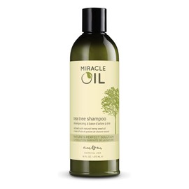 New - Earthly Body Miracle Oil Shampoo 16Oz Tea Tree by HnBlist