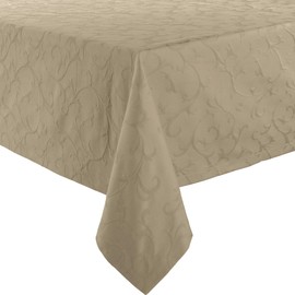 Erwin Müller Tablecloth Düsseldorf Non-Iron Beige Size 140 x 240 cm