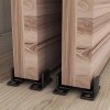 Ccjh Sliding Barn Door Hardware Floor Guide for Barn Door,Bypass