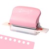 All Metal 6-Hole Punch, Paper Hole Puncher with Positioning Mark,