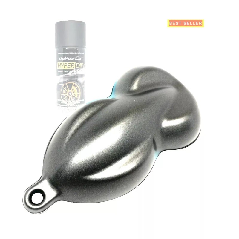 DYC 4 pack Anthracite Grey HyperDip Peelable Paint Spray Aerosol
