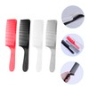 PACKOVE 4pcs Men Hair Cutting and Styling Comb Round Handle
