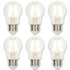 Westinghouse 5277020 6 Watt (60 Watt Equivalent) A15 Dimmable Clear