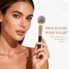 MAANGE 9PCS Brochas de Maquillaje Profesional Set de Brochas para