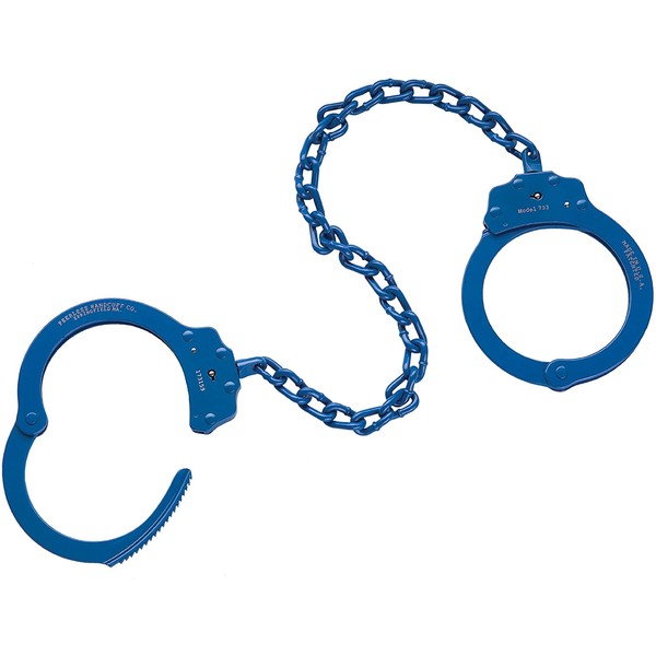 Peerless Handcuffs Company 753B Leg Iron, Blue