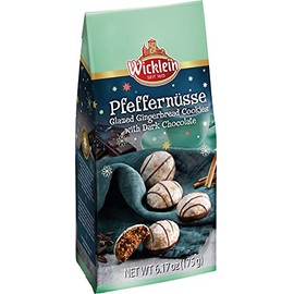 Wicklein Pfeffernusse Glazed Gingerbread With Dark Chocolate Bag, 6.17 oz