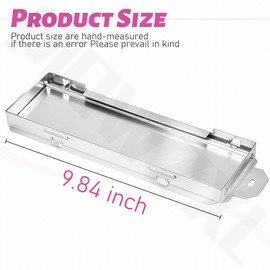 W10843943 Microwave Vent Damper for Whirlpool Kitchenaid Kenmore Maytag KHHC2090SBL0, AMV2307PFB5 and More, Microwave Air Baffle Replace W10748710, 8205558, PS11728088, AP5988876, 8205811