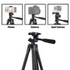 Phone Tripod Adjustable Aluminum Lightweight Smartphone Tripod Camera Tripod