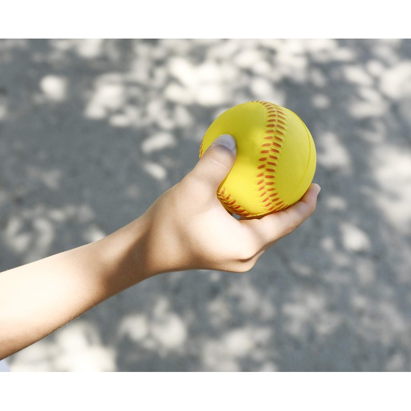 GP 36949Y Kids 8" Left Throw Yellow Soft Ball Baseball