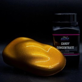 Fool's Gold Candy RTS Paint – 2oz | Ready-to-Spray High-Gloss Polyurethane | Airbrush & Spray Gun Automotive Paint for Cars & Motorcycles