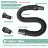 14-37-0160 Vac Hose Accessories/Hose Adapter Kit Compatible with Milwaukee 0880-20
