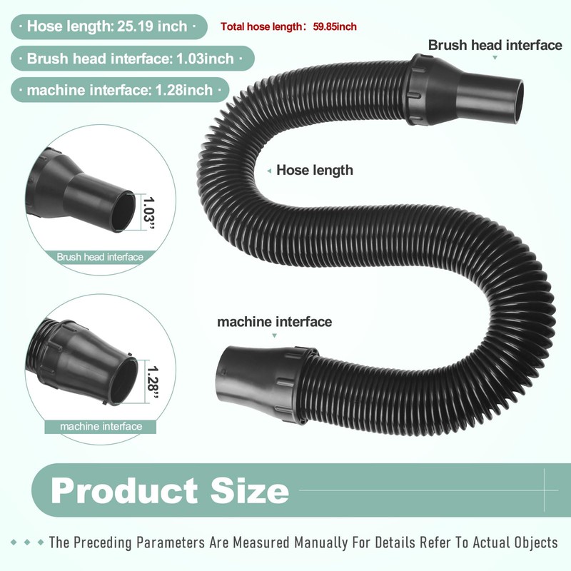 14-37-0160 Vac Hose Accessories/Hose Adapter Kit Compatible with Milwaukee 0880-20