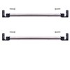 YYST Inside Mount Curtain Rod Cafe Rod 16" to 29"