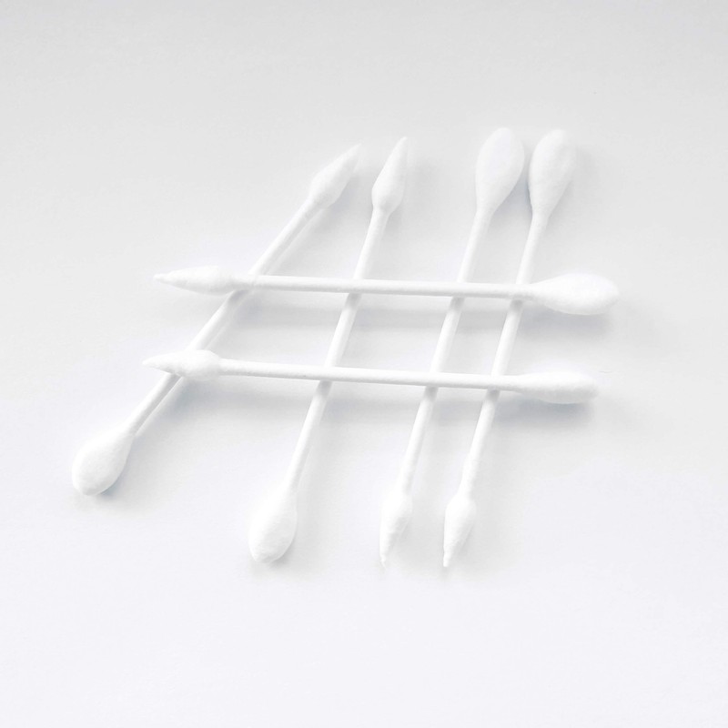 Cotton Plus Make-Up Cotton Sticks, 80 Pieces, Beauty Line, Cotton