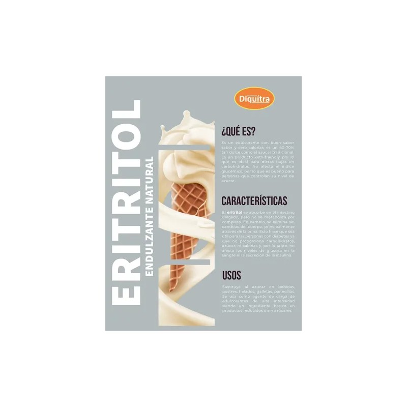 Eritritol, Goma Xantana Y Psyllium Husk Keto 250 Gramos C/u
