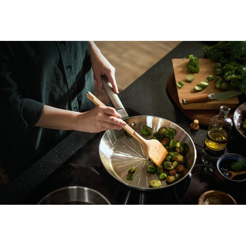 Fiskars Norden 1065696 Spatula Length 31.3 cm Oak Wood