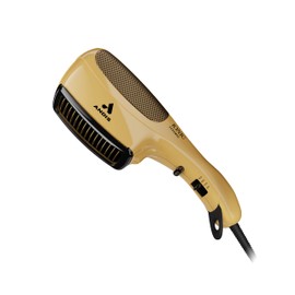 Andis 82125 - Secador de pelo de cerámica de turmalina de 1875 W, secador de pelo con tecnología iónica sin encrespamiento, sin daños por calor, secador de pelo ligero para cabello normal y rizado, color dorado