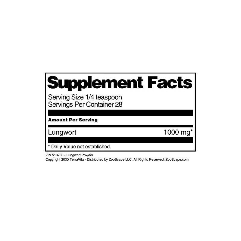 Lungwort Powder (1 oz, ZIN: 513730)