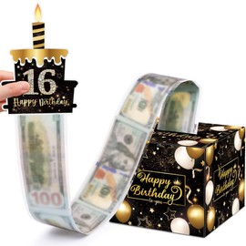 UENXRXE Money Gifts Birthday Surprise Box Money Gift Diy Money Gifts Packaging With Pop Up Greeting Cards Birthday Gift Boxes Happy Birthday For Girls Boy Man Woman