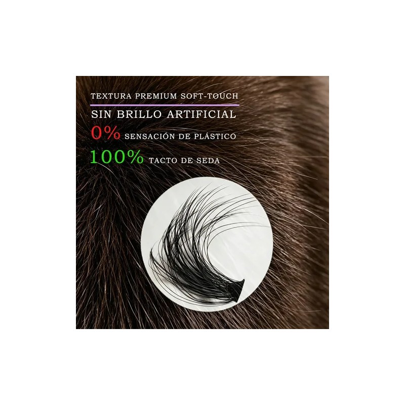 Kit Pestañas 30d Neso Mink Sintético Curva D