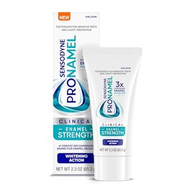 Sensodyne Pronamel Clinical Enamel Strength Toothpaste, Whitening Action, 2.3 oz