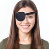 2 Pcs Adjustable Medical Eye Patch, Comfortable Pirate Eye Patch,