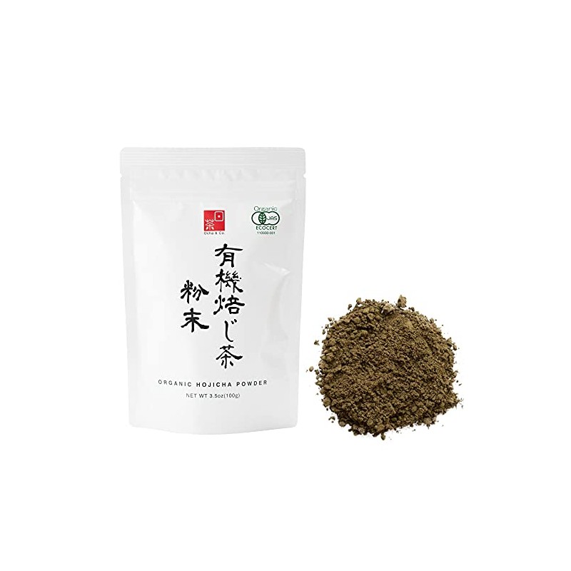 Ocha & Co. Hojicha Powder - Organic Roasted Green Tea