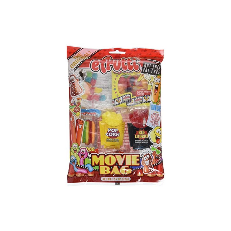 Gummy Movie Bag - E Frutti Gummy Candy, 2.7 oz
